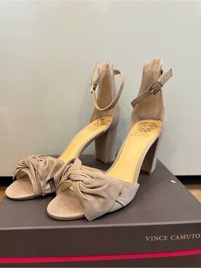 Vince Camuto Carrelen Bow Heel Sandal